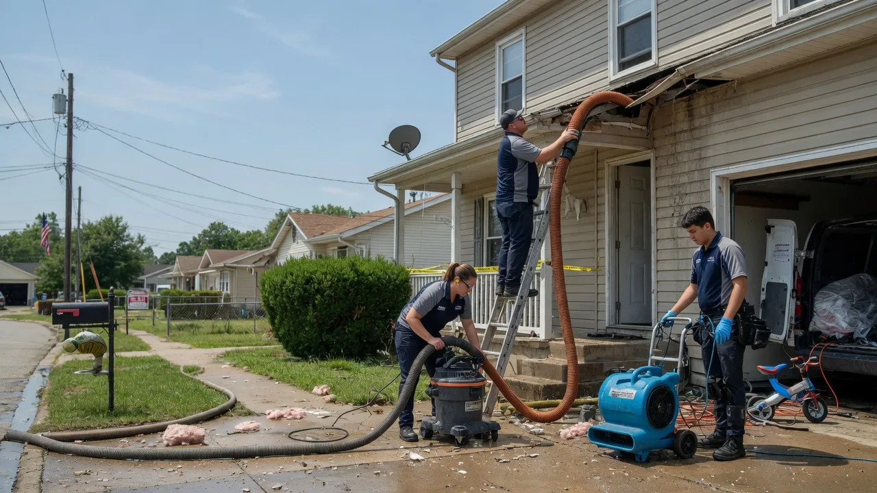 Water Damage Restoration in Waltonville, IL near me